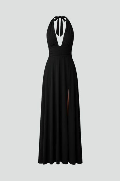 Sleeveless A Line Midi Dress