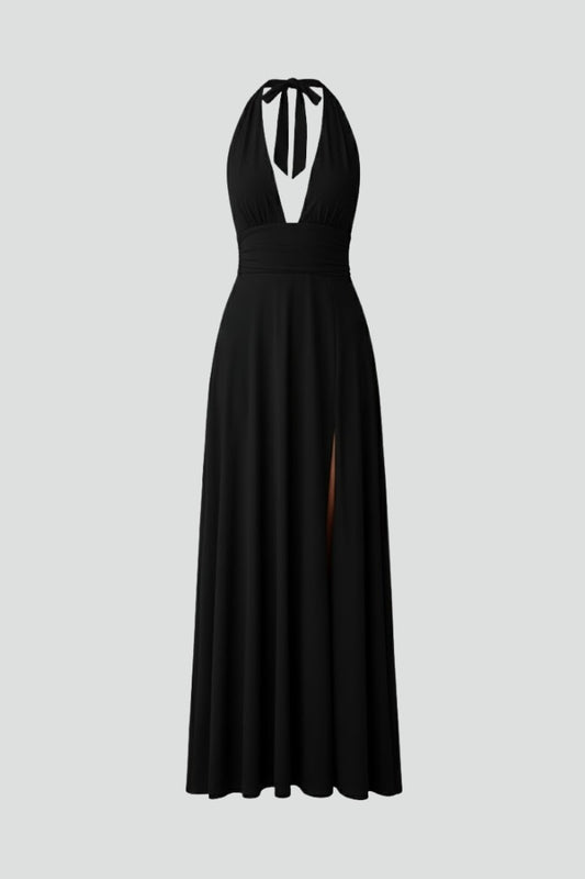 Sleeveless A Line Midi Dress