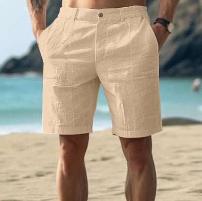 Casual Beach Shorts - Khaki