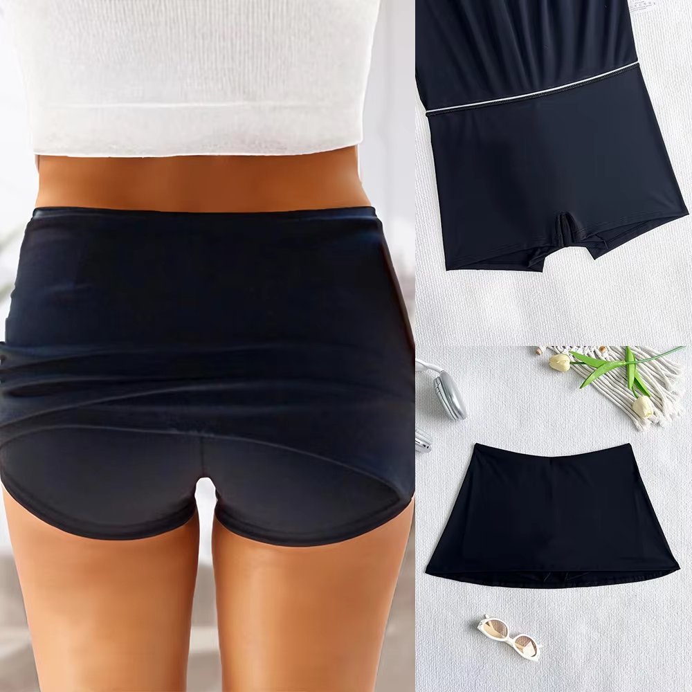 Women's Stretch Low-Rise Mini Skirt