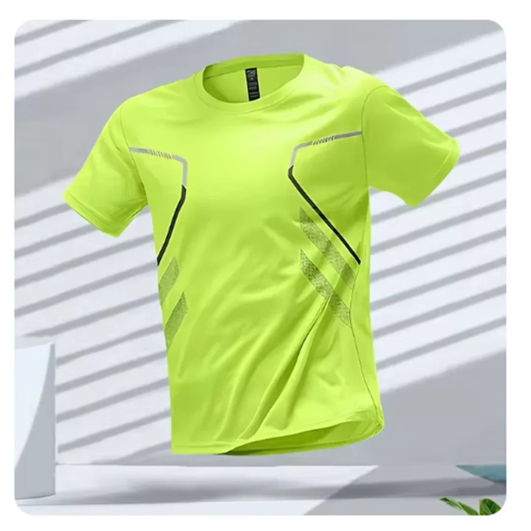 Men's Athletic Gym T-Shirt - Green