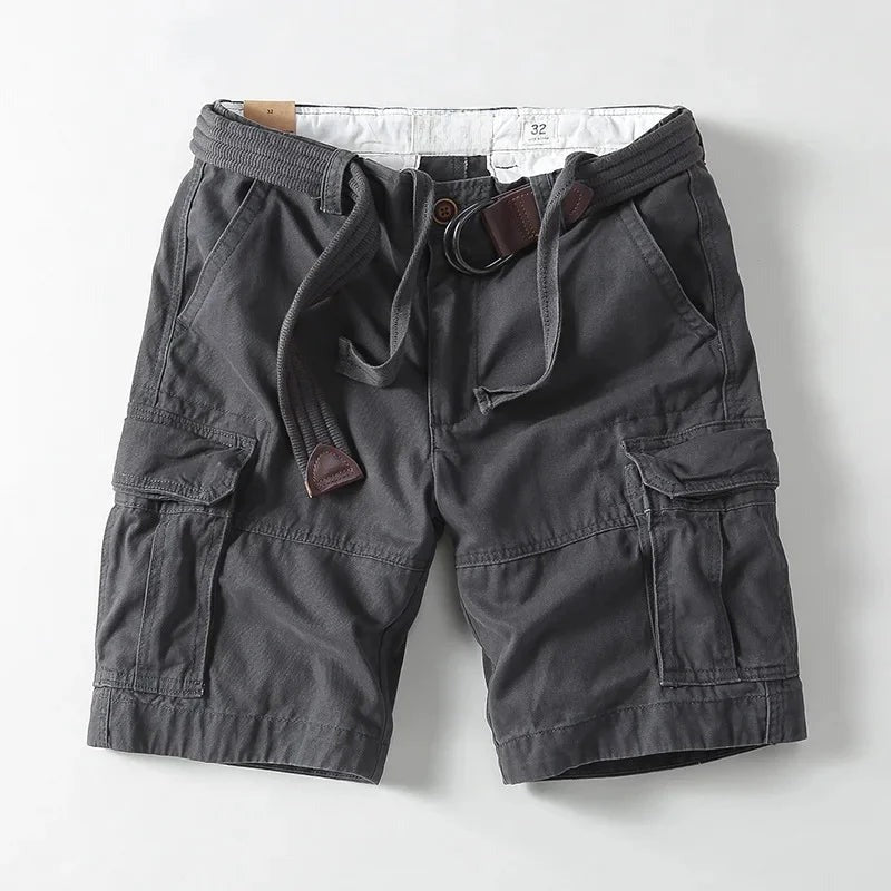 Hiking Cargo Shorts - Gray