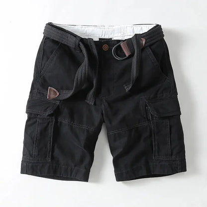 Hiking Cargo Shorts - Black