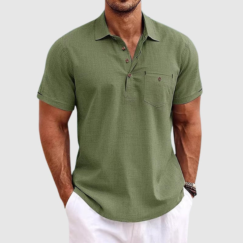 Short Sleeve Shirt - Green
