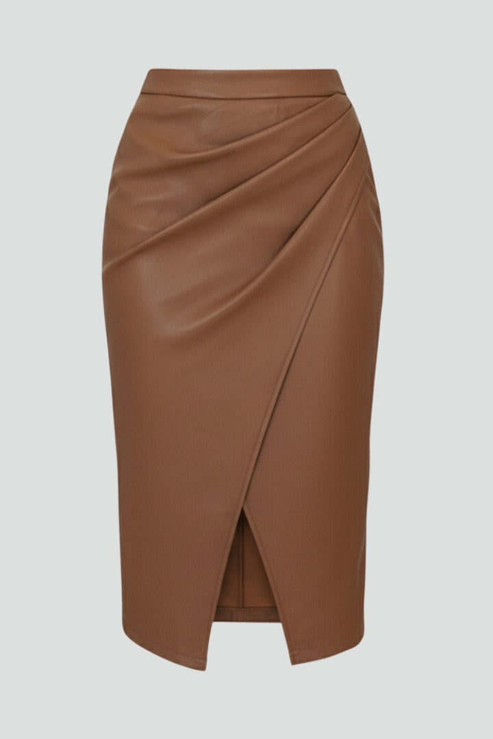 A Line Midi Skirt