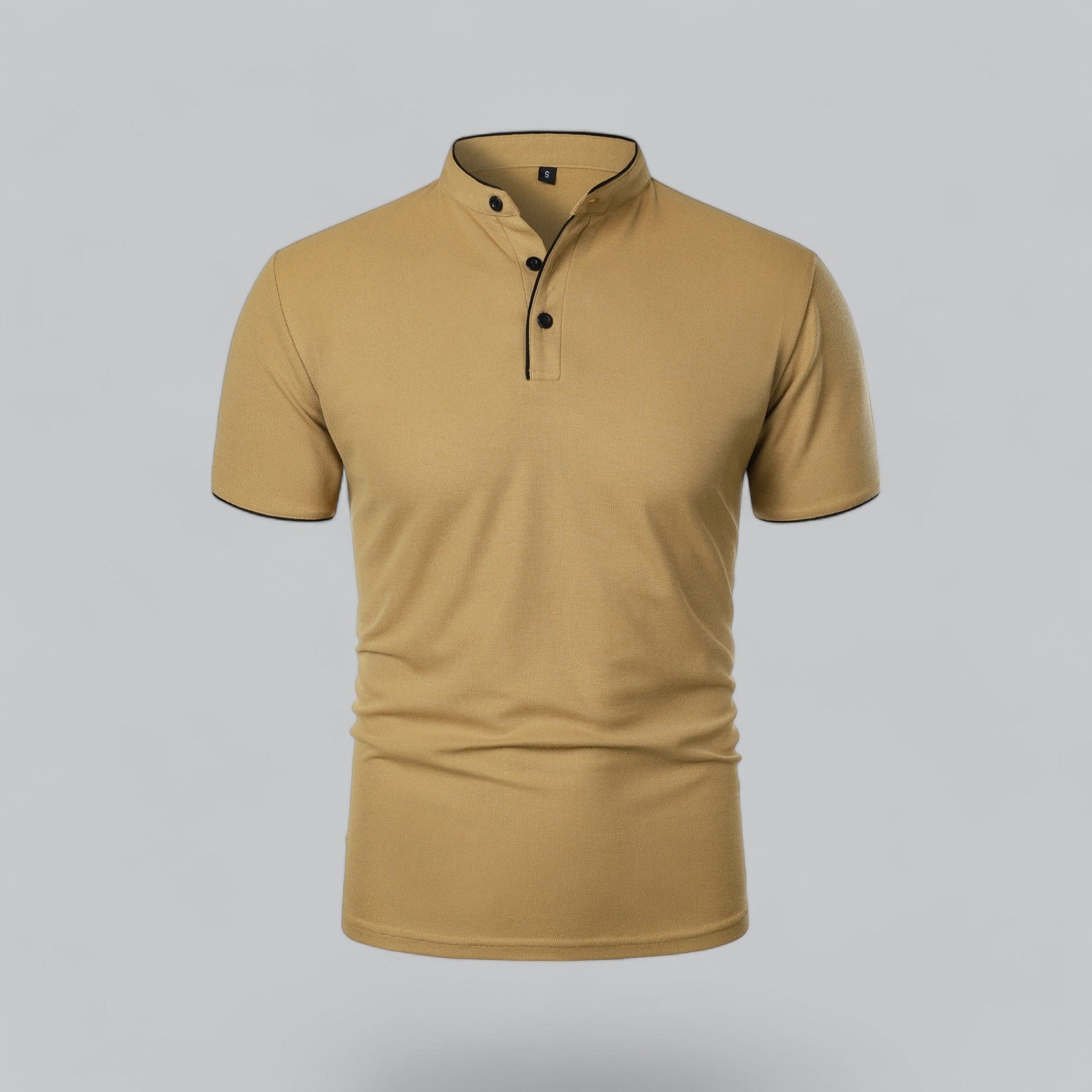 Short Sleeve Polo Shirt - Khaki