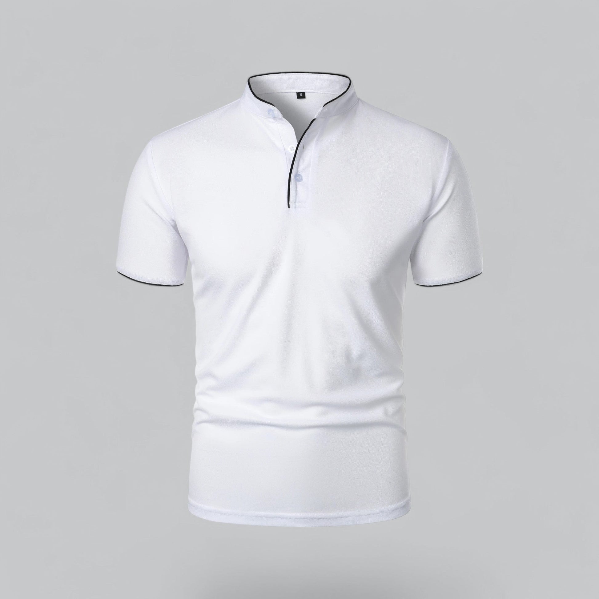 Short Sleeve Polo Shirt - White