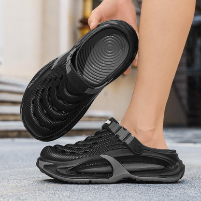 Platform Cushioned Clog Sandals