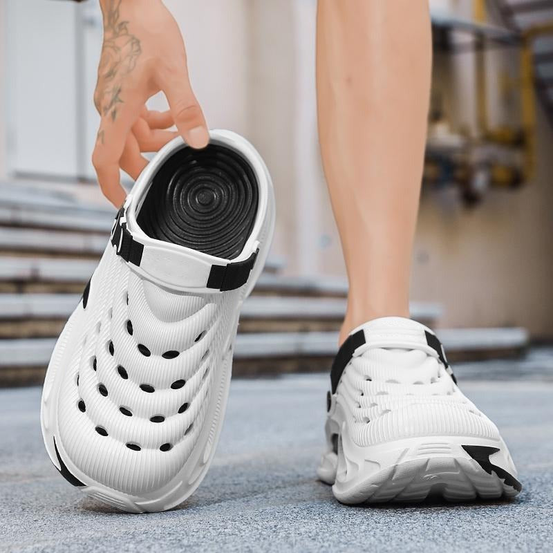 Platform Cushioned Clog Sandals