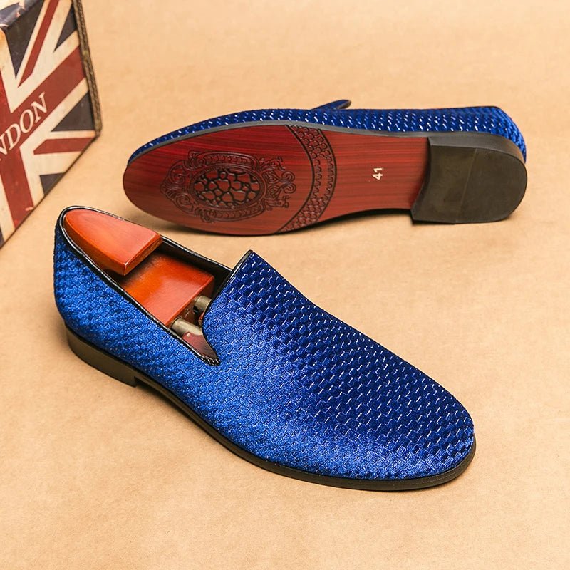 Men's Party Loafers - Blue