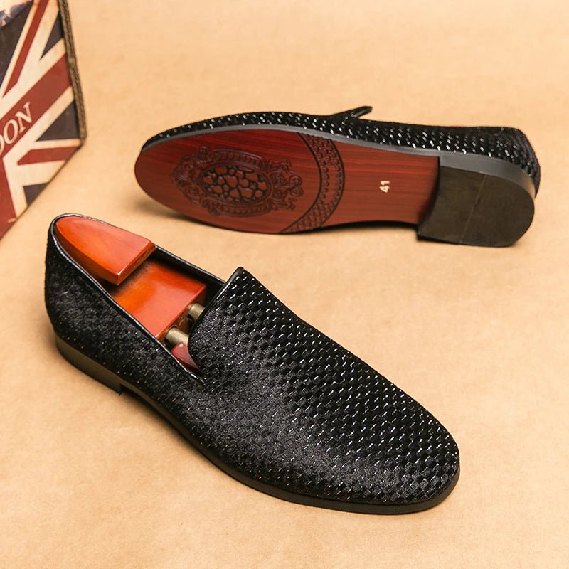Men's Party Loafers - Black
