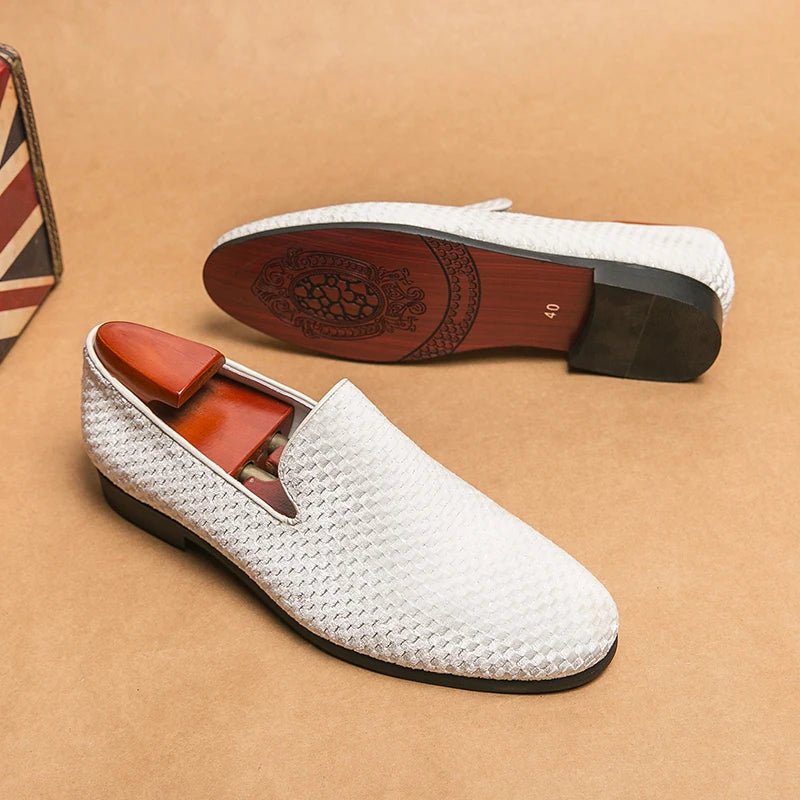 Men's Party Loafers - White