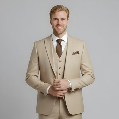 Slim Fit Three Piece Suit