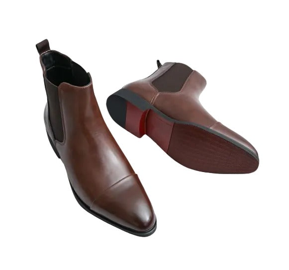 Chelsea Ankle Boots - Brown