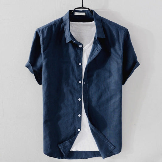 Short Sleeve Shirt - Dark Blue