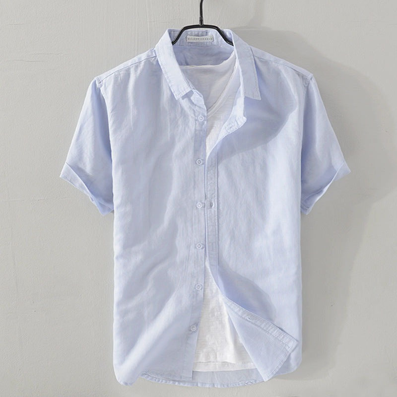 Short Sleeve Shirt - Light Blue