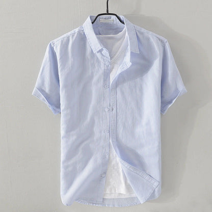 Short Sleeve Shirt - Light Blue