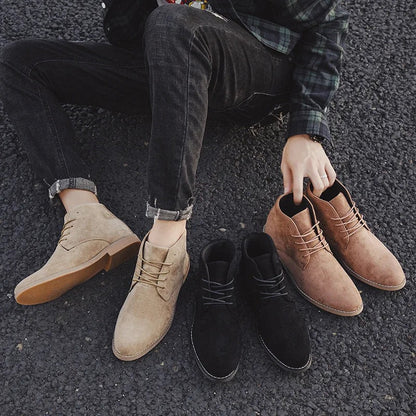 Casual Chukka Ankle Boots