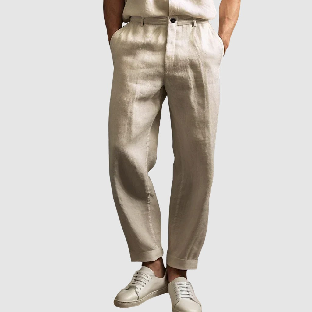 Relaxed Fit Pants - Khaki