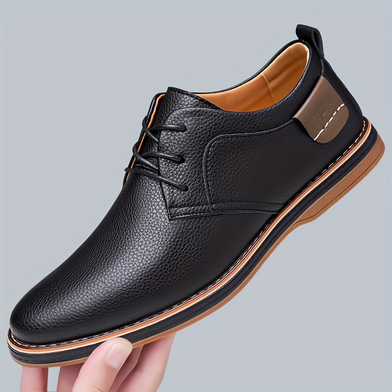 Men's Leather Derby Shoes