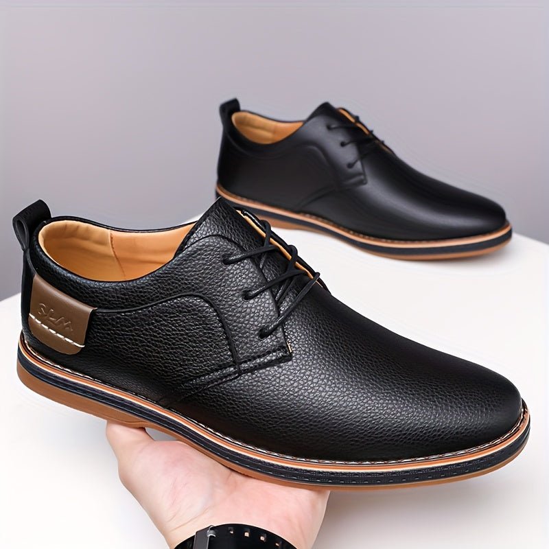 Men's Leather Derby Shoes
