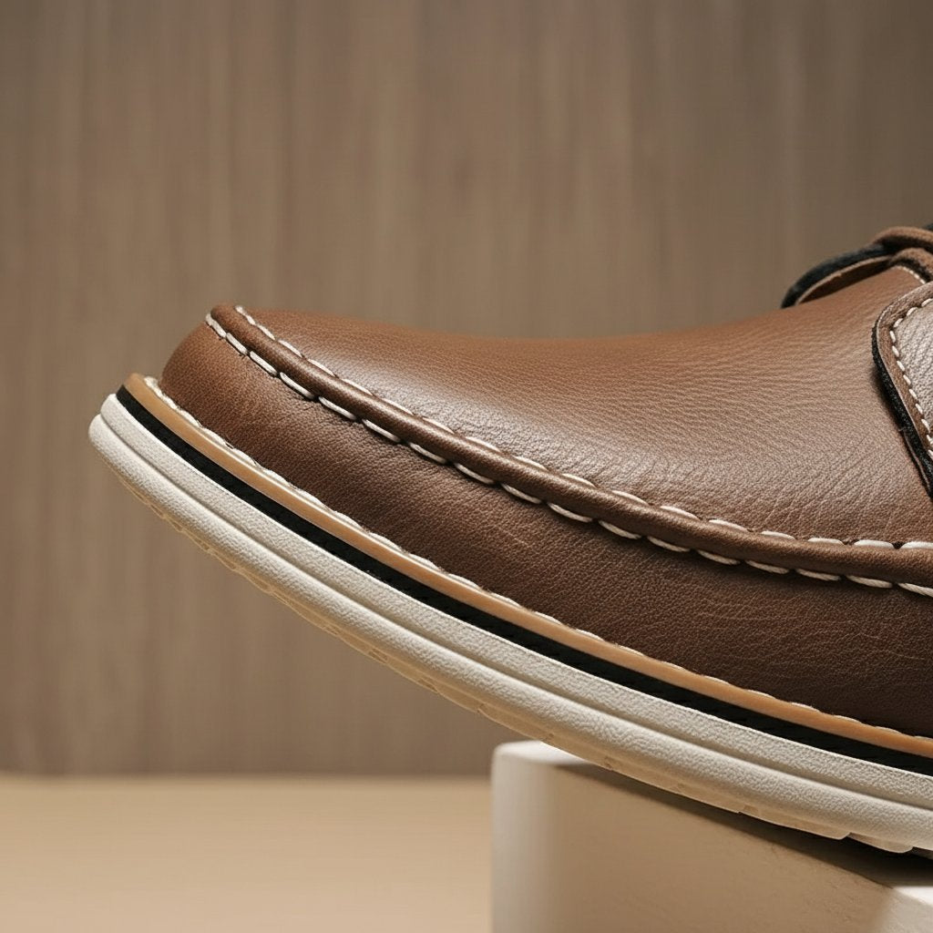 Men's Leather Derby Shoes
