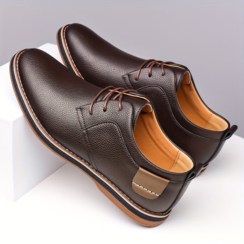 Men's Leather Derby Shoes