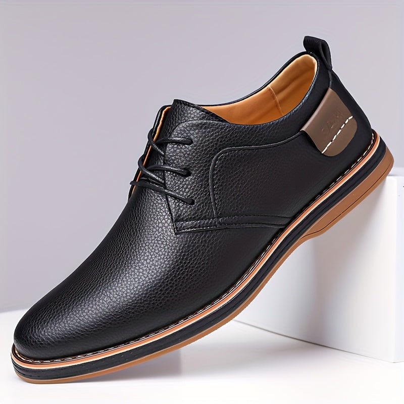 Men's Leather Derby Shoes