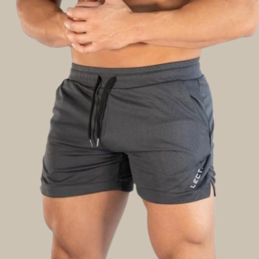 Quick Dry Running Shorts - Grey