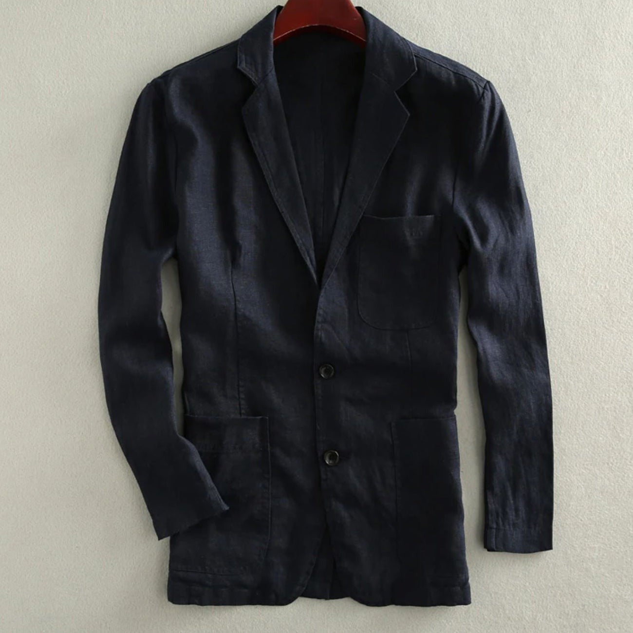 Lightweight Blazer Jacket - Black