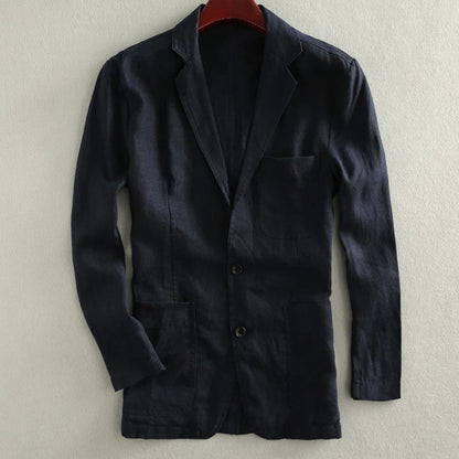 Lightweight Blazer Jacket - Black
