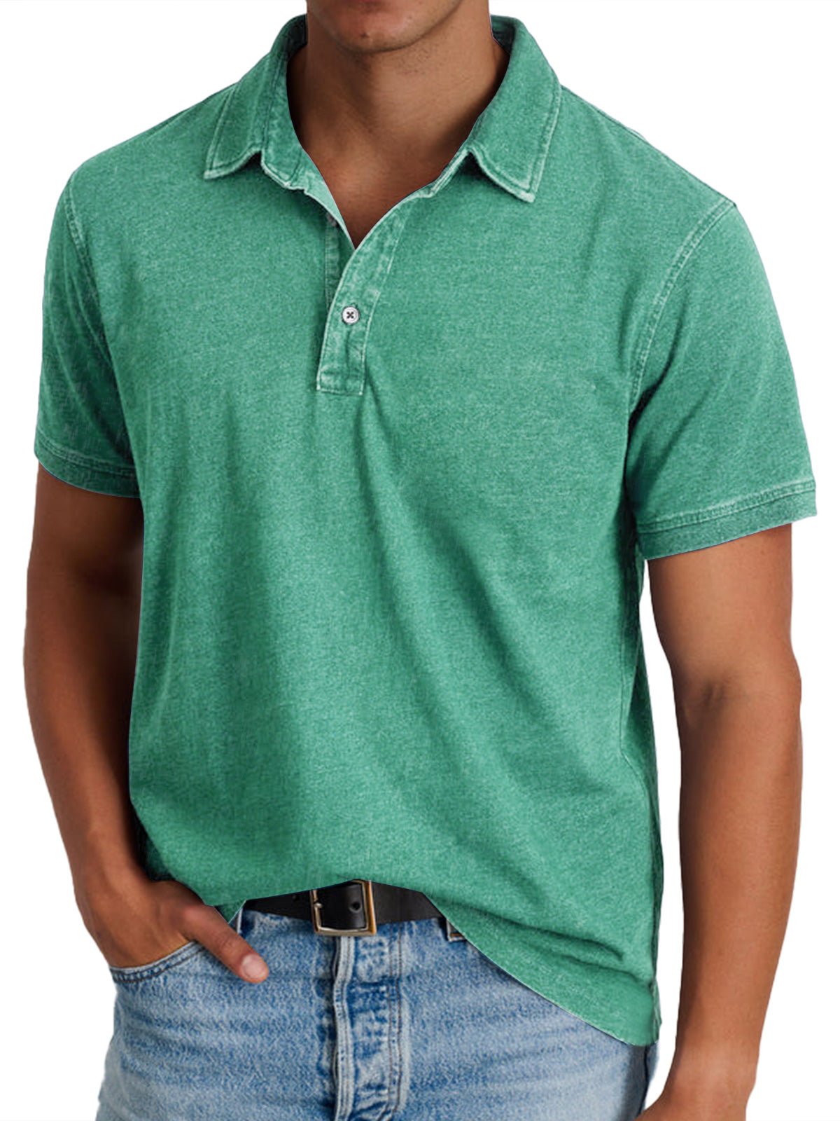 Men's Polo Shirt - Green