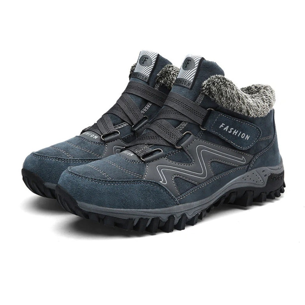 Winter Hiking Boots - Blue