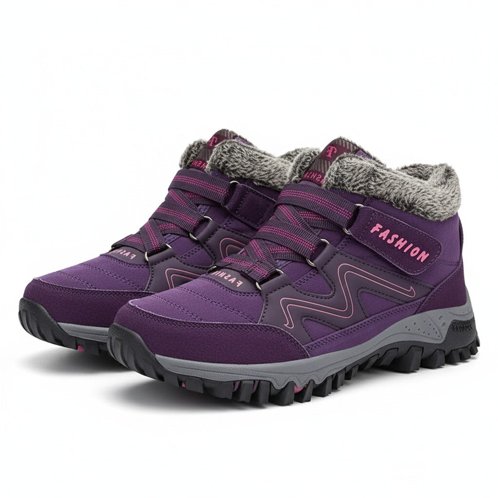 Winter Hiking Boots - Purple