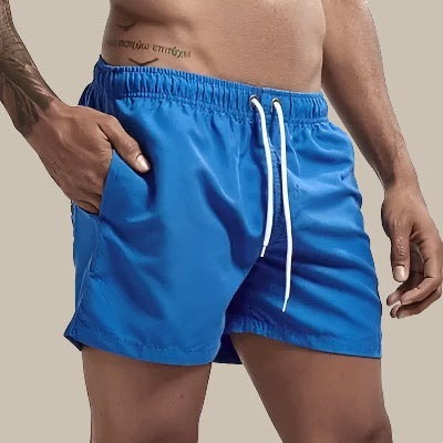 Solid Beach Swim Trunks - Blue
