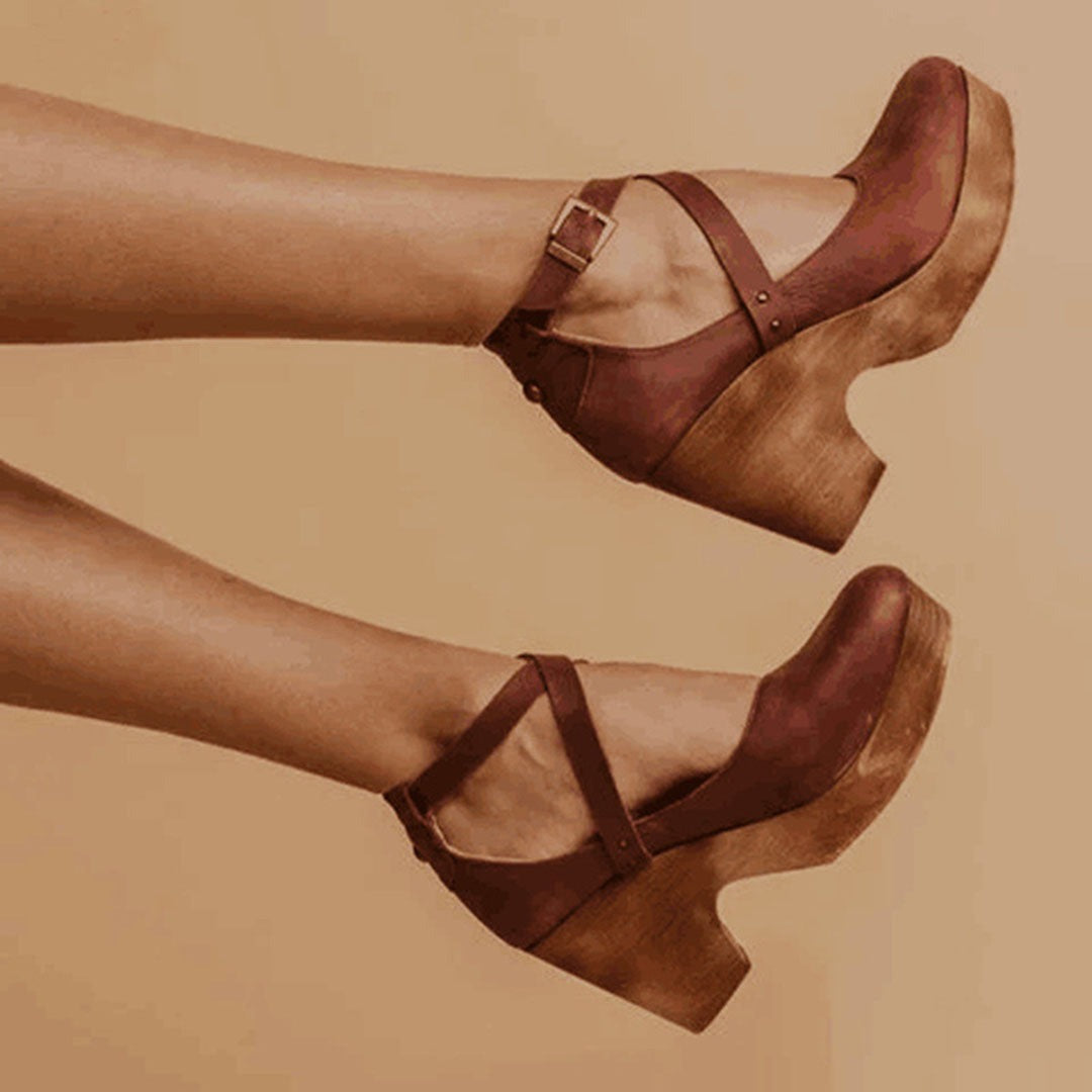 Platform Mary Jane Heels