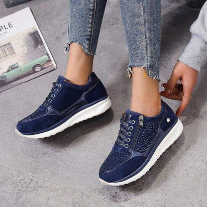 Chunky Platform Sneakers - Blue