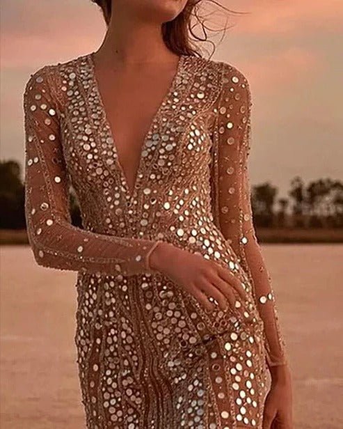 Women's Sequin Mini Dress