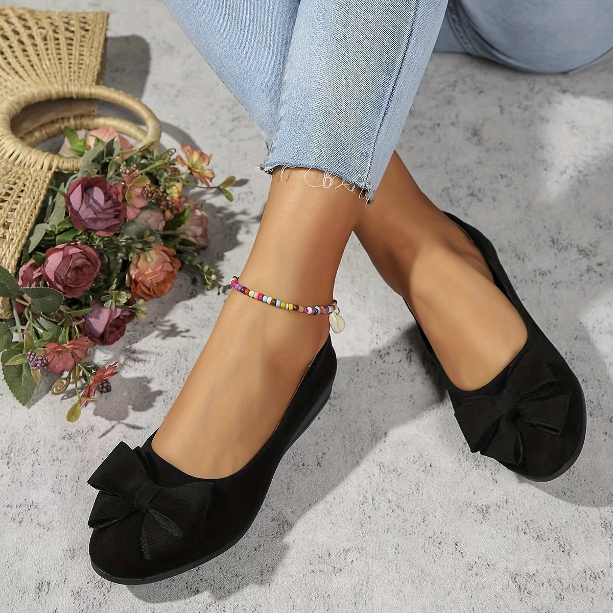 Bow Ballet Flats