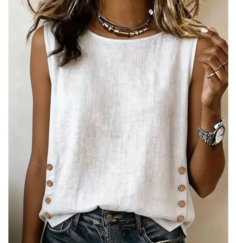 Women's Tank Top - White
