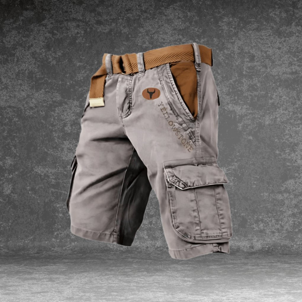 Men's Cargo Shorts - Gray