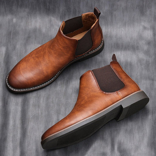 Leather Chelsea Boots