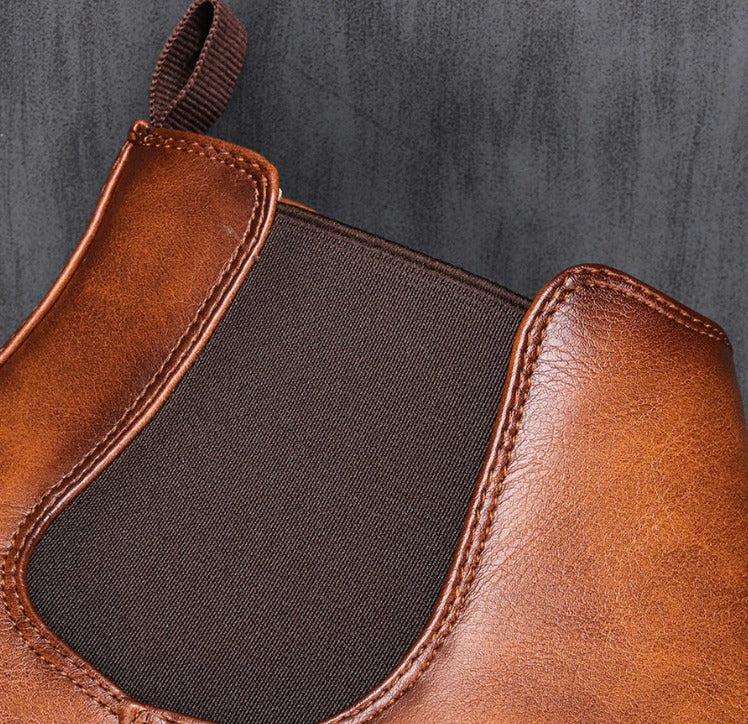 Leather Chelsea Boots