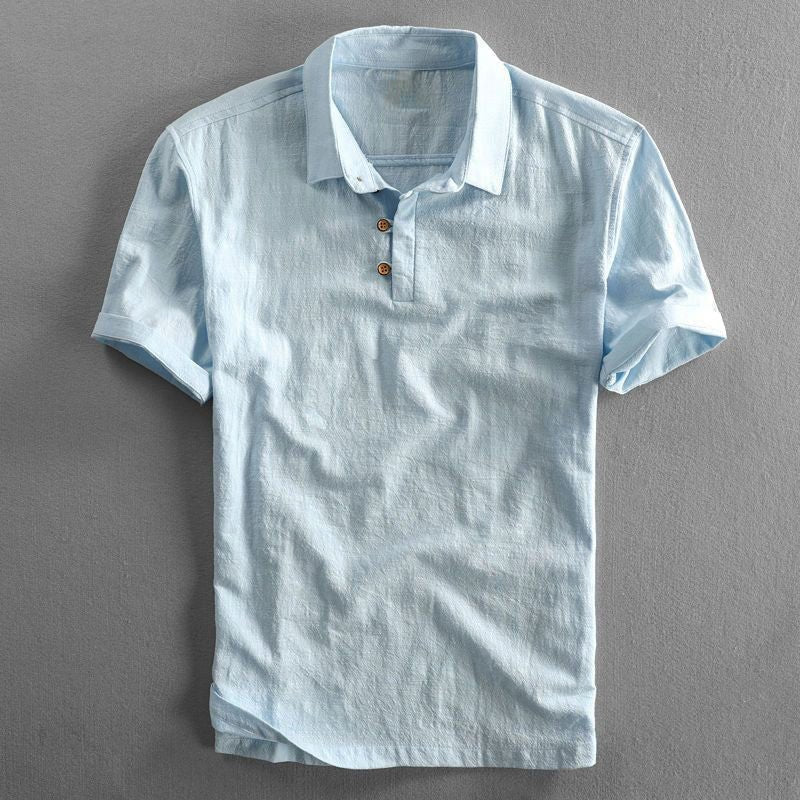 Men's Polo Shirt - Light Blue