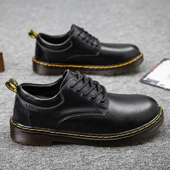 Unisex Leather Oxford Shoes