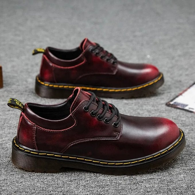 Unisex Leather Oxford Shoes