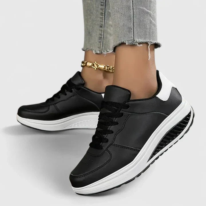 Lace Up Platform Sneakers