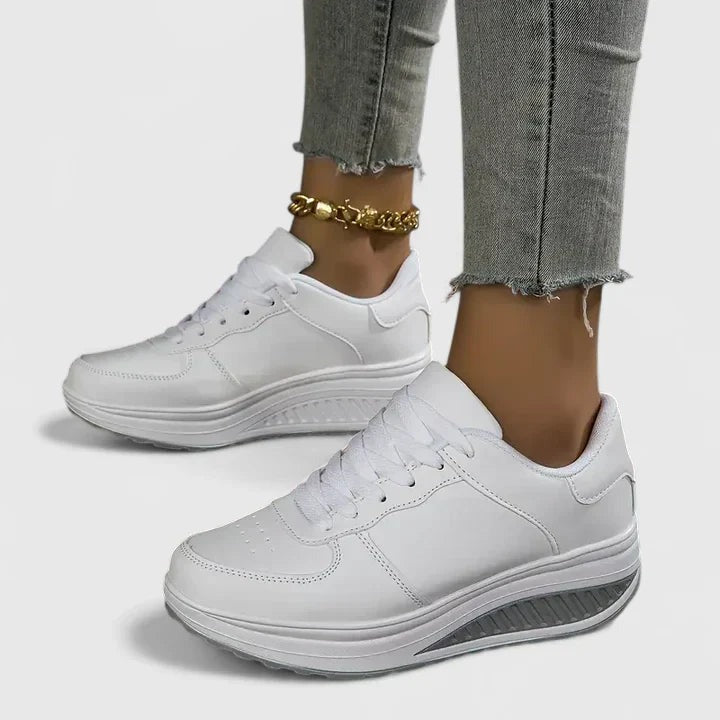 Lace Up Platform Sneakers