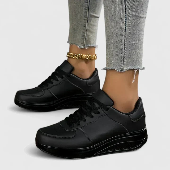 Lace Up Platform Sneakers