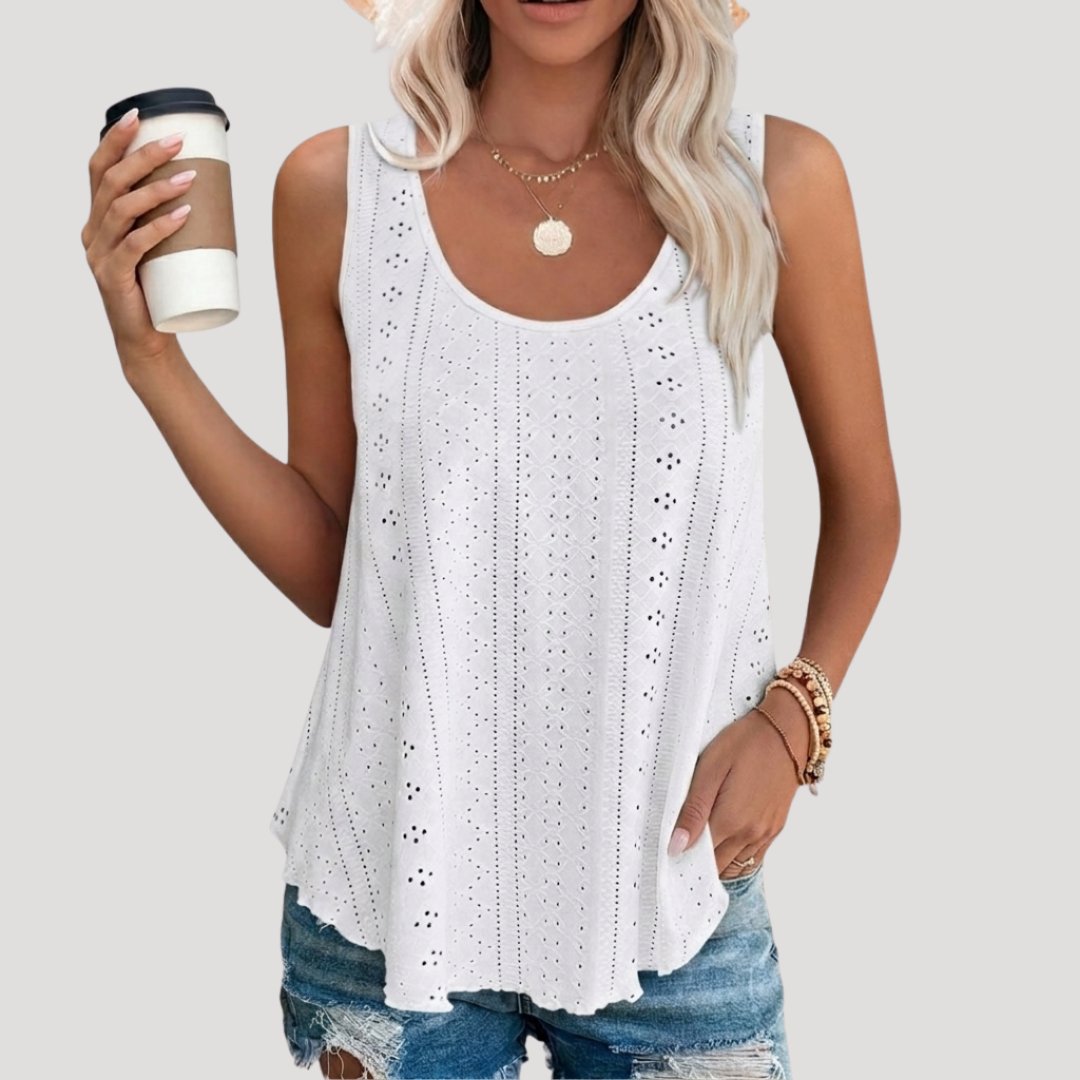 Women's Tank Top - White